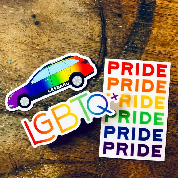 Lesbaru | Vinyl Sticker - Picture 1 of 6